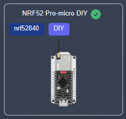 Imagen NRF52 en la web flasher de meshtastic